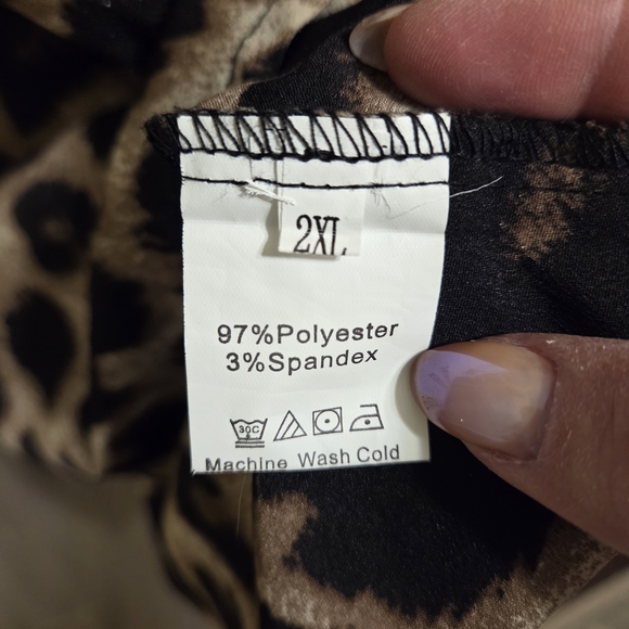 Leopard Print Dress - Picture 5 of 5